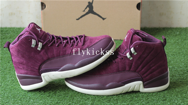 Air Jordan 12 PSNY Bordeaux Suede